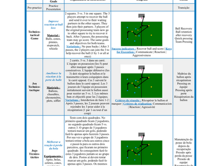 Coach's Traveller Journal - Chapter 2 | Reaction at Ball Loss