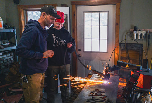 Create and cut your own metal wall art at LLForge new CNC Plasma Cutter Experience.
