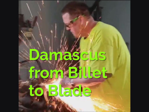 Damascus from Billet to Blade Knifemaking Forge Experience
