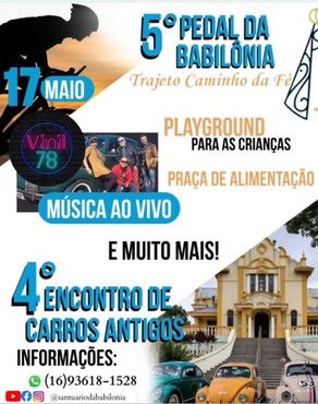 5º Pedal da Babilônia une fé, esporte e cultura neste domingo (17)