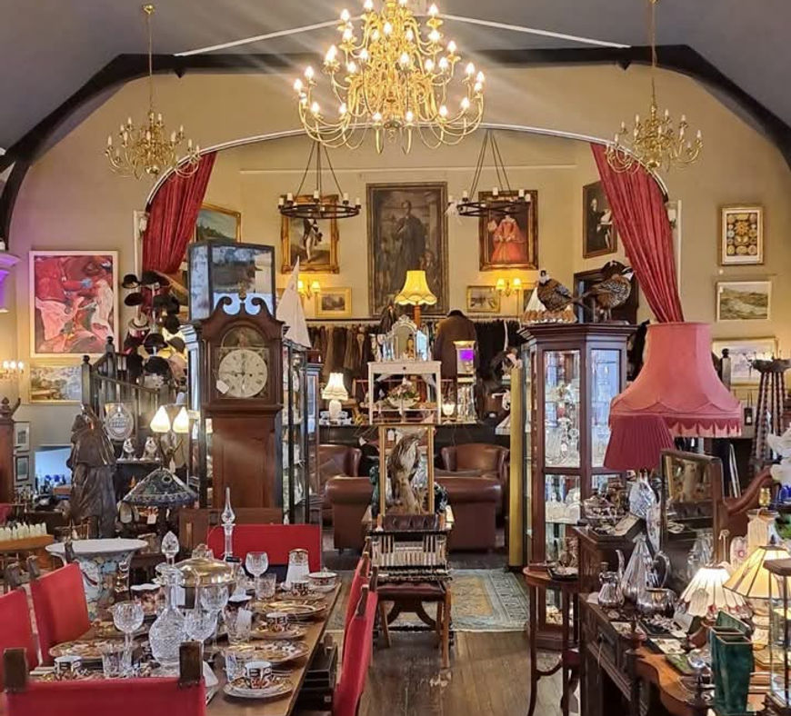 Lighting at Strichen Antiques