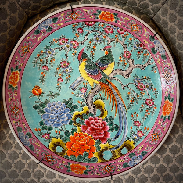 Japanese Yamatoku Porcelain Charger 1920’s