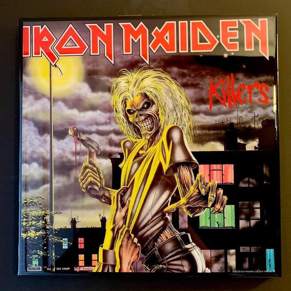 Iron Maiden ‘Killers’ Acrylic Wall Plaque