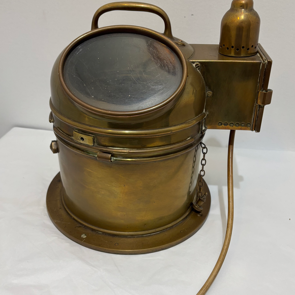 WW2 Brass Royal Navy Pattern 0183 Binnacle Boat Compass