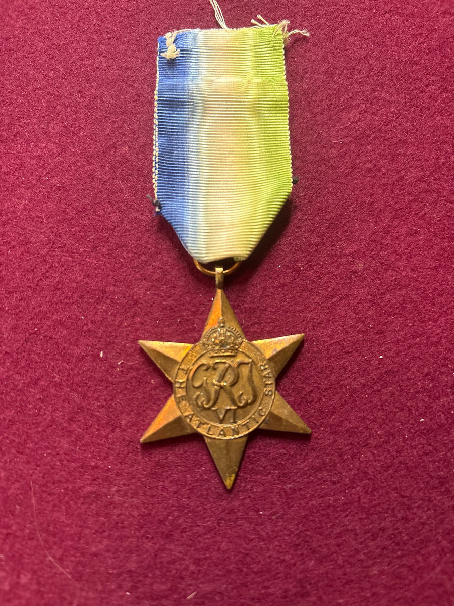 WW2 Atlantic Star Campaign Medal , photo 1 of 3