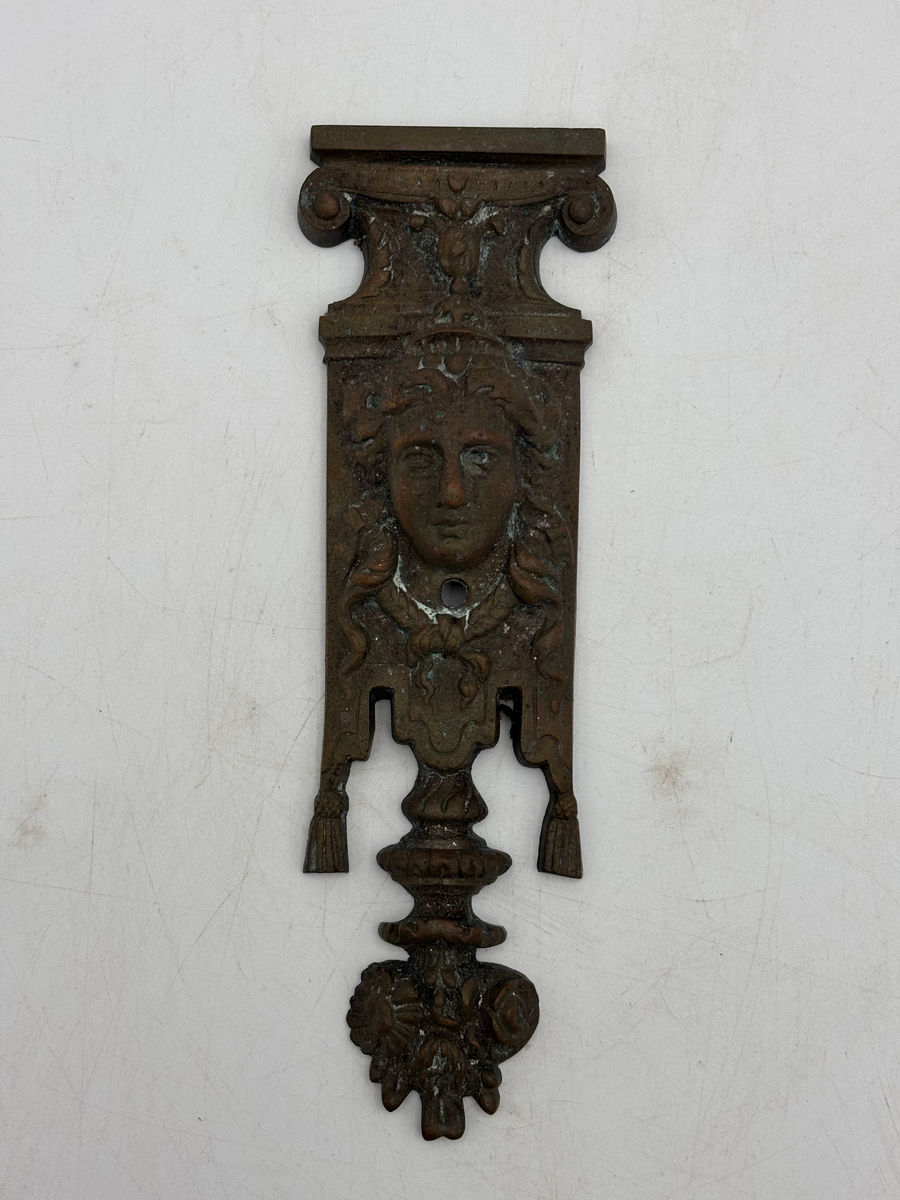 Antique French Bronze Decorative Furniture Mount, photo 1 of 8