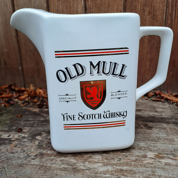 Old Mull Fine Scotch Whisky Water Jug Whiskey Pub Stuff