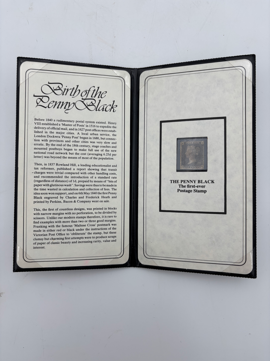 Penny Black Stamp in Booklet, photo 1 of 6