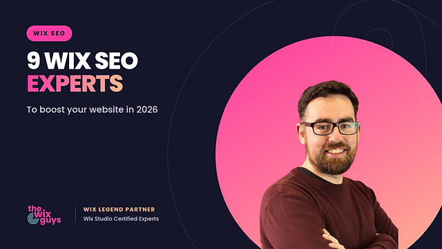 9 Wix SEO Experts to Boost Your Website in 2026, article by Joe Bennett