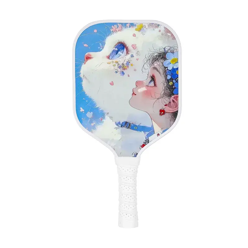 Thumbnail: Lightweight and Portable Pickleball Racket Kids Fiberglass for Children