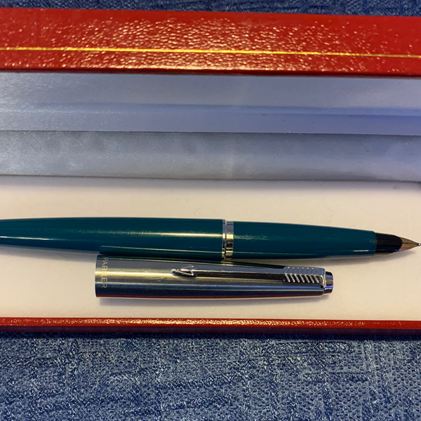 Vintage 14k Gold Nib Parker Fountain Pen, 585 Nib, Parker Original Pen