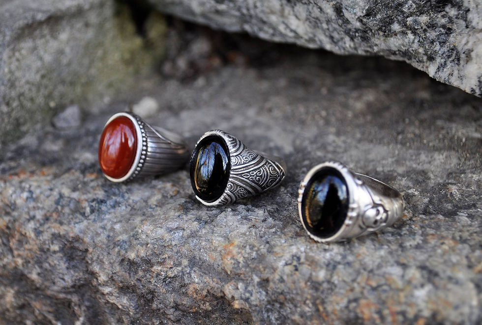 Création sur mesure de bijoux à Genève pour Hommes en argent massif / HRjewelry Geneva