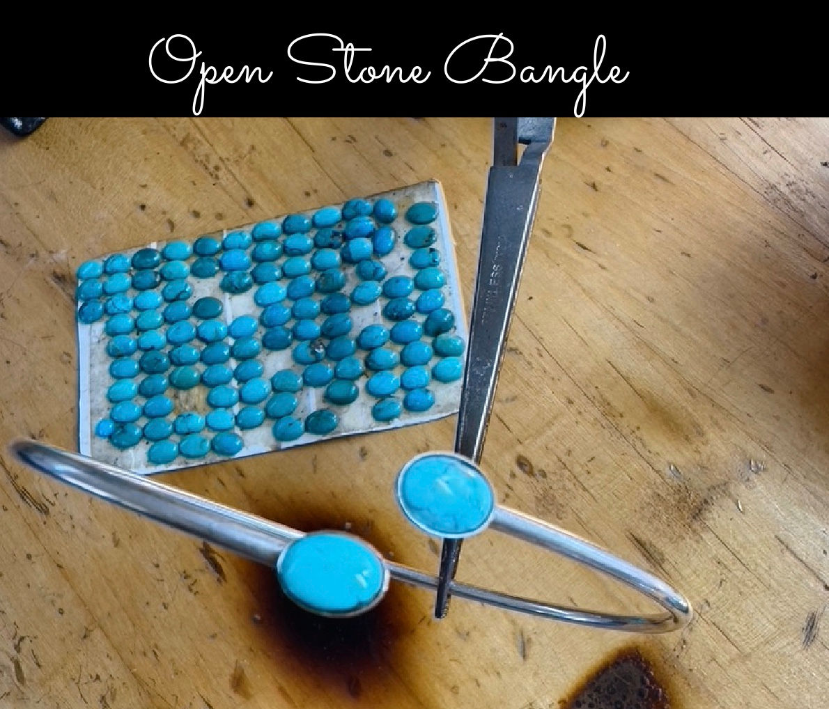 Open Stone Braclet