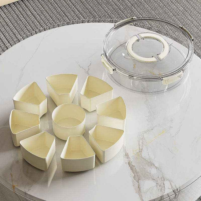 Thumbnail: Rotating 9-Multi Compartment Food Storage Organiser - Dust & Moisture Proof
