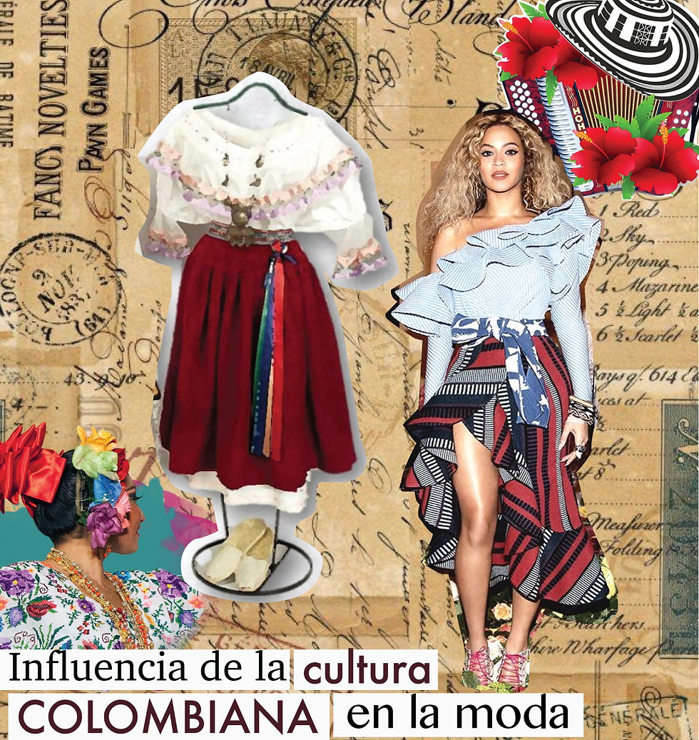 Influencia de la cultura colombiana en la moda