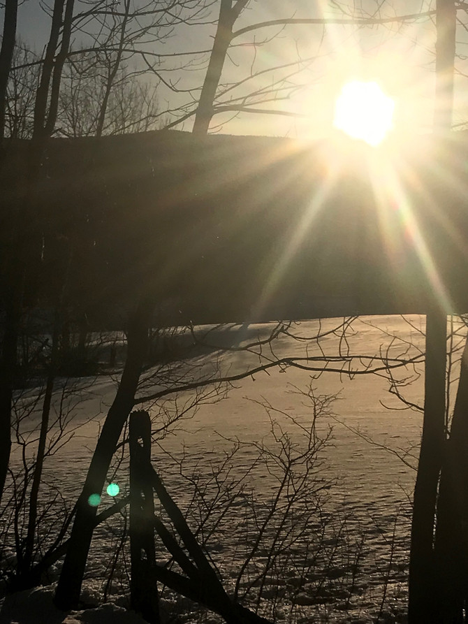 100% open and tracked for your skiing pleasure today