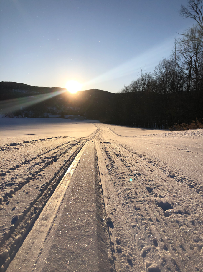 SPRING SKIING HERE TODAY