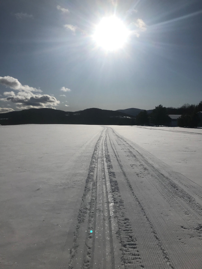 Skiing this weekend, Ski shop open Saturday and Sunday 10AM-3PM, $10 trail tickets and $10 rentals a