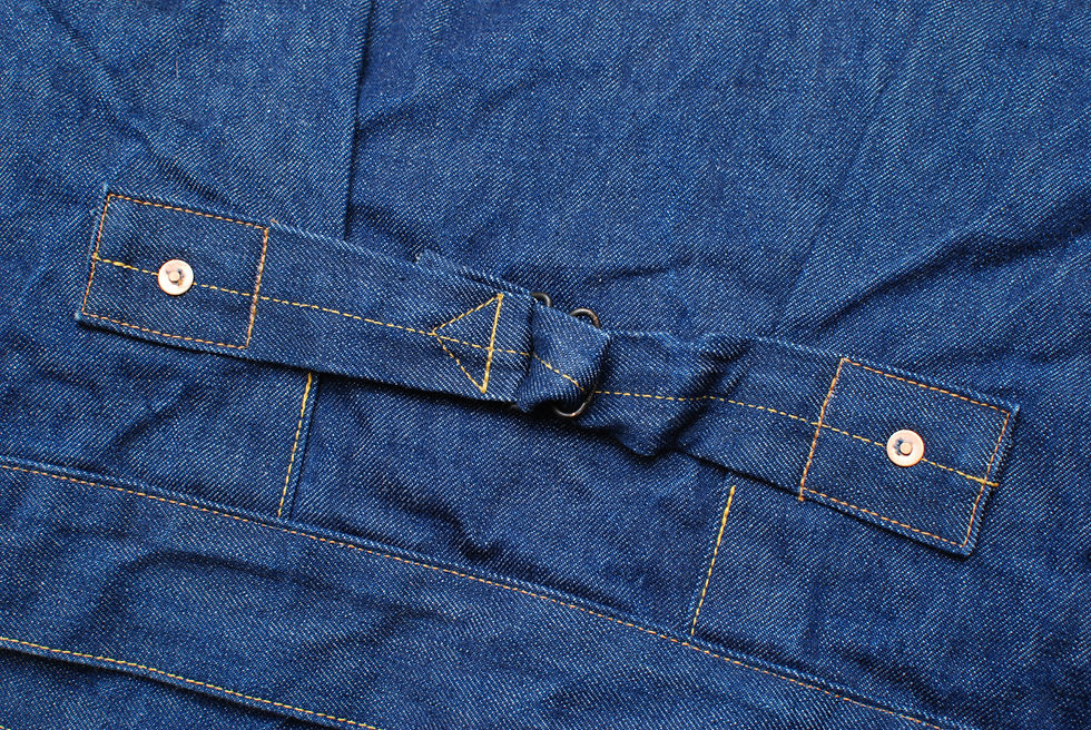 Thumbnail: Mister Freedom Roughrider 38 denim jacket blanket