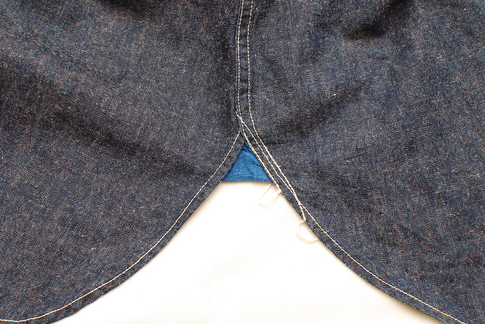 Thumbnail: RARE! NEW! Mister Freedom Denim Utility Shirt XL