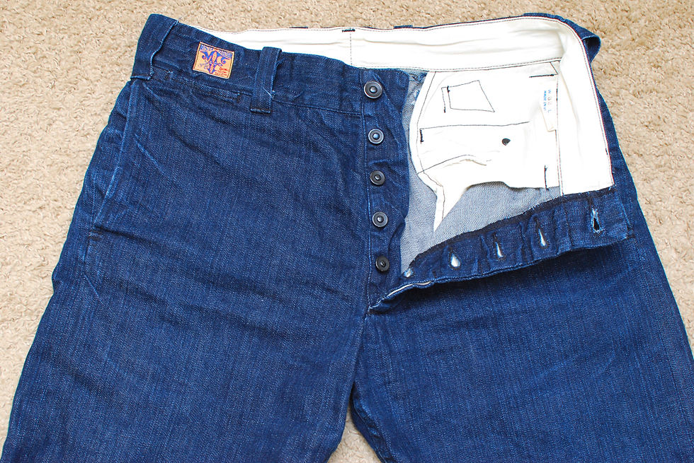 Thumbnail: Mister Freedom Frontier Chinos w32 denim pants