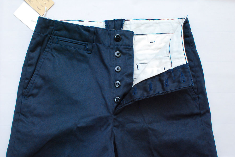 Thumbnail: Colimbo Chino Trouser Pants Navy w30