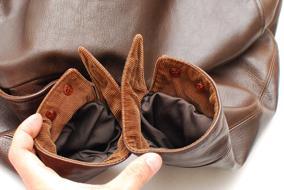 Thumbnail: 1930s REPRO West Ride Goat Skin Sports Jacket 40