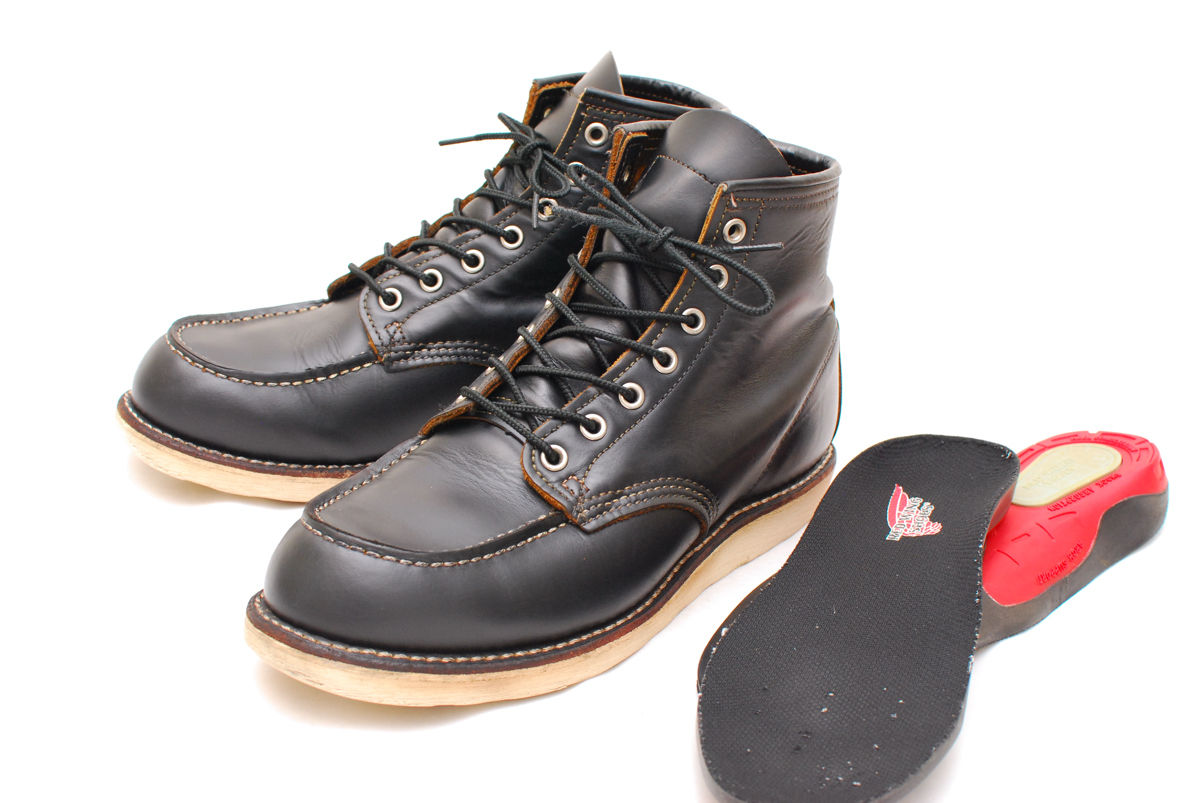 Red Wing Irish Setter 9874 Black Brown Core Horween Leather 8E