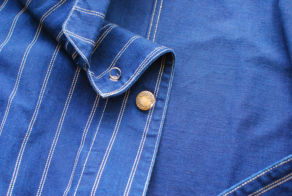 Thumbnail: Freewheelers Union Special Overalls CONDUCTOR JACKET Dot Wabash 42