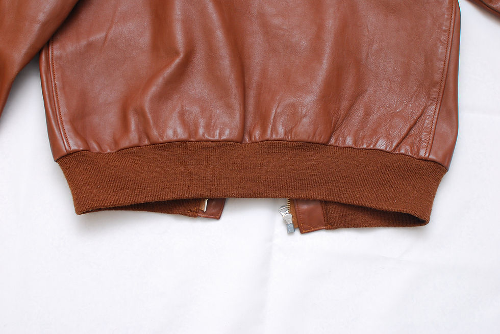 Thumbnail: WW2 Vintage REPRO Rough Wear Horse Hide A-2 Jacket 40