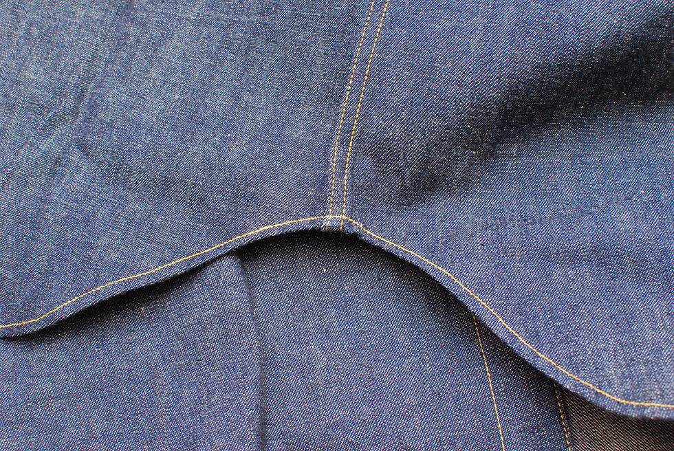 Thumbnail: Dead Stock! 1998y WAREHOUSE & Co. 100 Limided 1940s Denim Western Shirt L