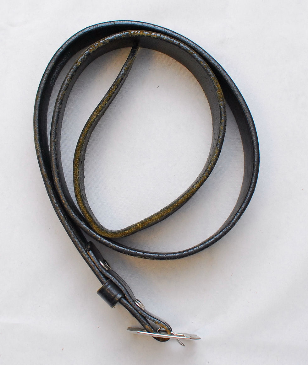 Thumbnail: The Real Mccoys Buco Cowhide Leather Belt w36
