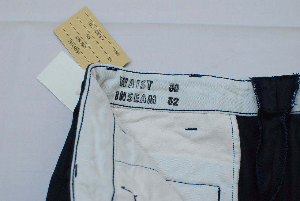 Thumbnail: Colimbo Chino Trouser Pants Navy w30