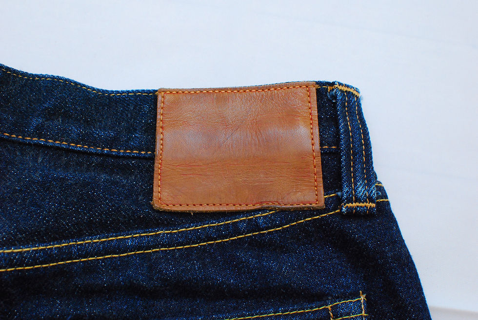Thumbnail: The Flat Head 2015 limited Edition 20 oz Heavy Weight Denim Jeans w33