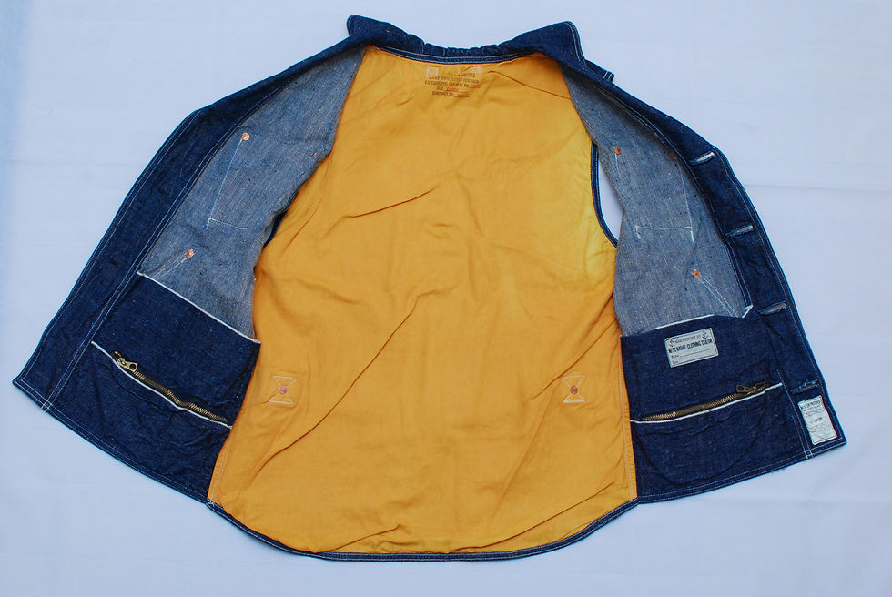 Thumbnail: Mister Freedom Denim Signal Vest Large