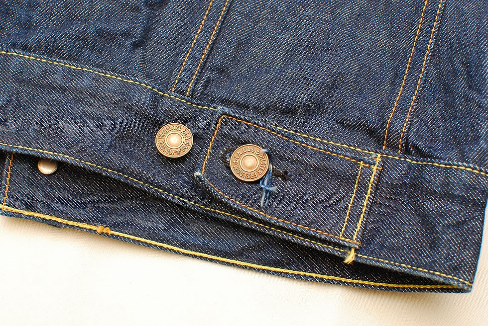 Thumbnail: Mister Freedom Cowboy Jacket NOS Cone Denim 36