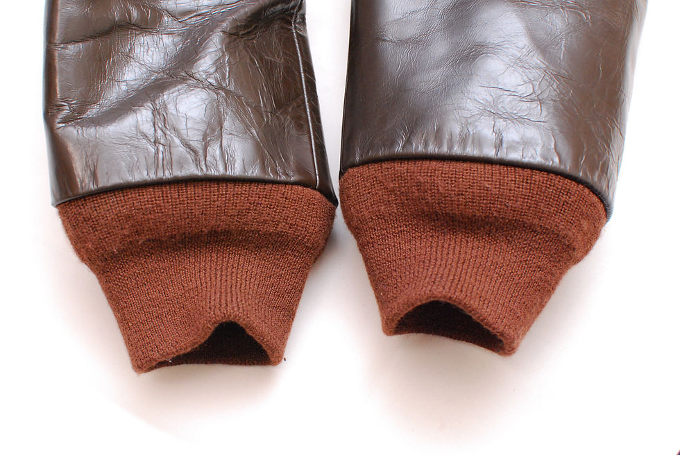 Thumbnail: WW2 REPRO 1990s Frais Reve A-2 Horsehide Jacket L? XL?
