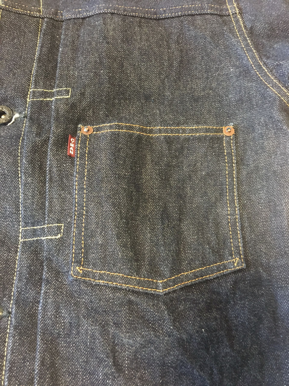 Thumbnail: CUSHMAN WW2 1st model Denim Jacket 38