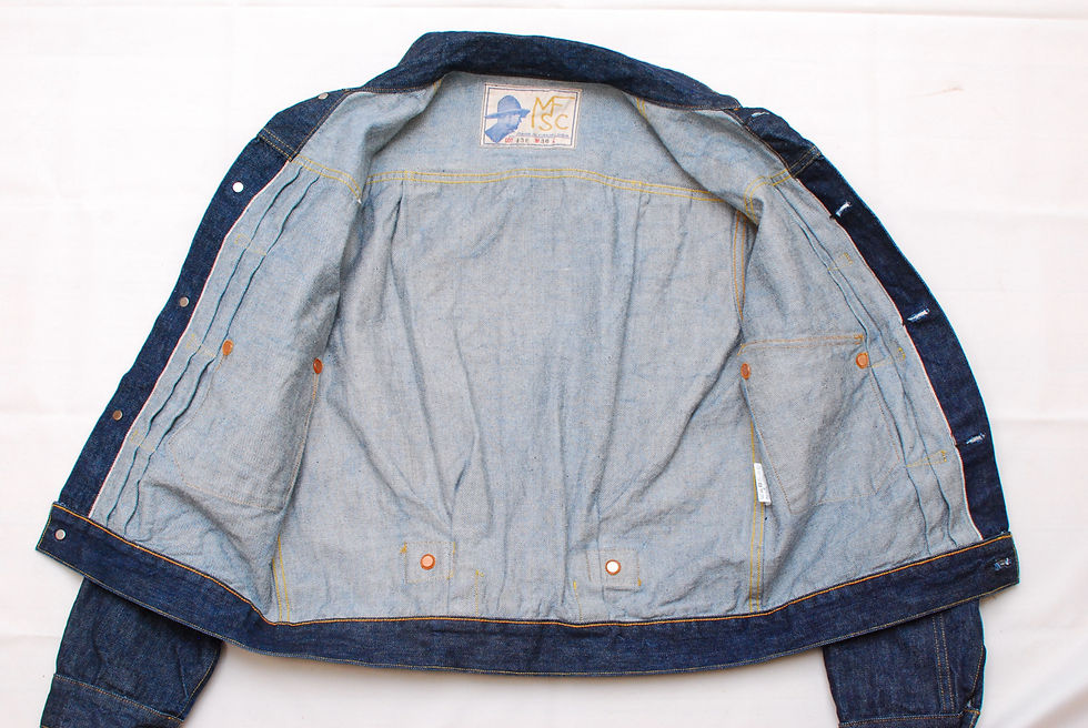Thumbnail: NEW! Mister Freedom Ranch Blouse 36 denim jacket