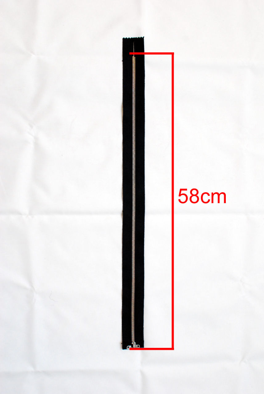 Thumbnail: Grommet Zipper Repair kit Black Tape Nickel