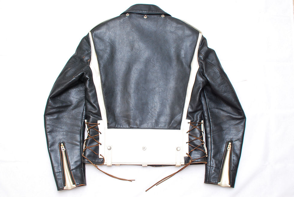 Thumbnail: 1990s Vintage REPRO The Real McCoys Buco J-82 Motorcycle Leather Jacket 38 j-24