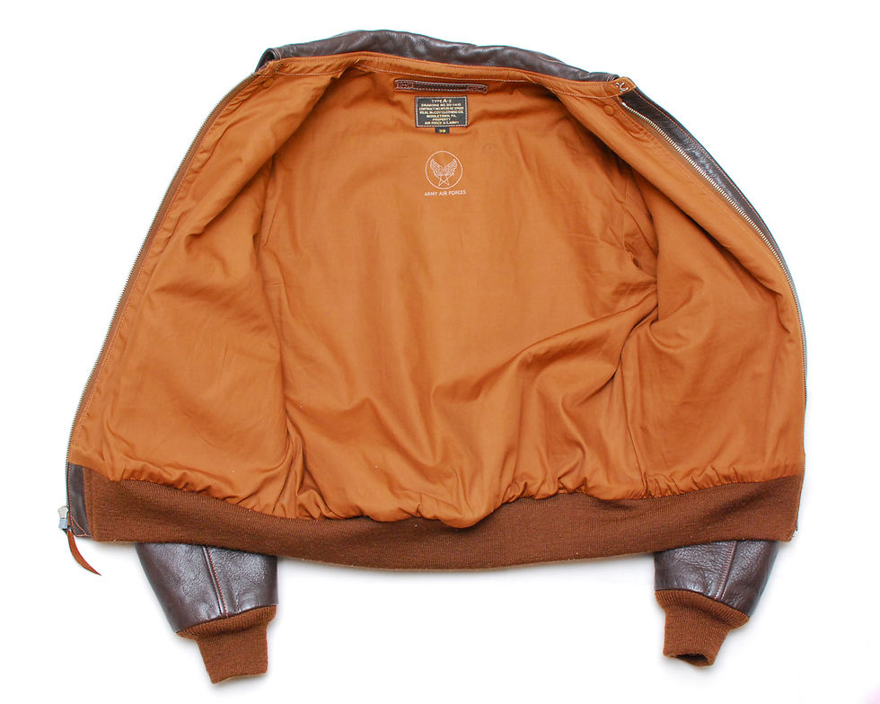 Thumbnail: Rare!! 1998 Real McCoys Rough Wear A-2 Jacket 38 horsehide