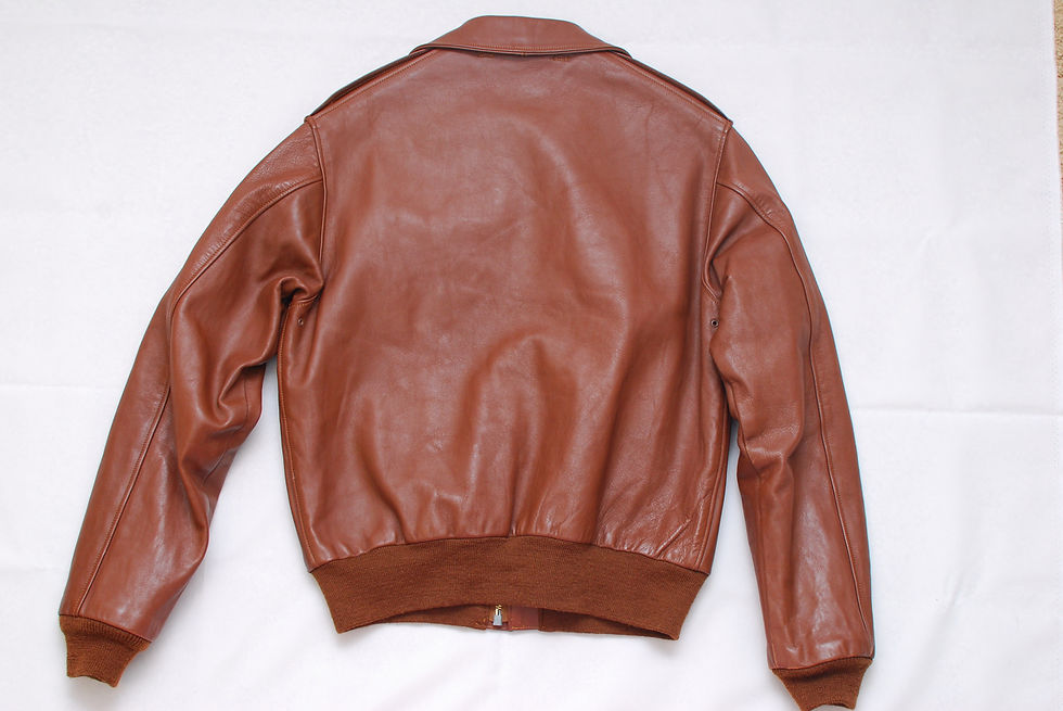Thumbnail: WW2 Vintage REPRO Rough Wear Horse Hide A-2 Jacket 40