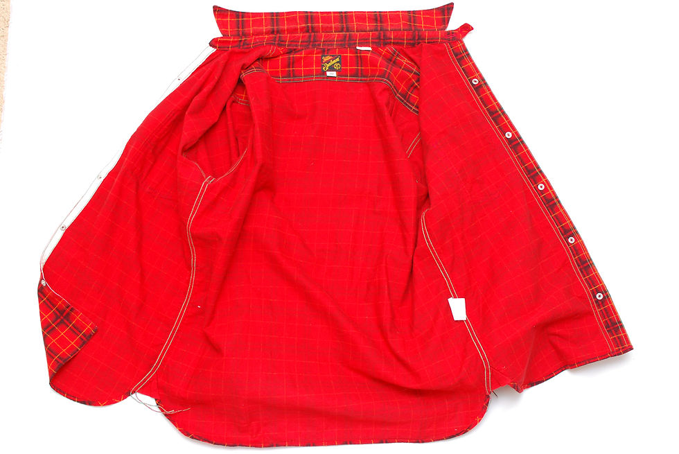 Thumbnail: Mister Freedom Camp Flannel Shirt L 16 - 16 1/2