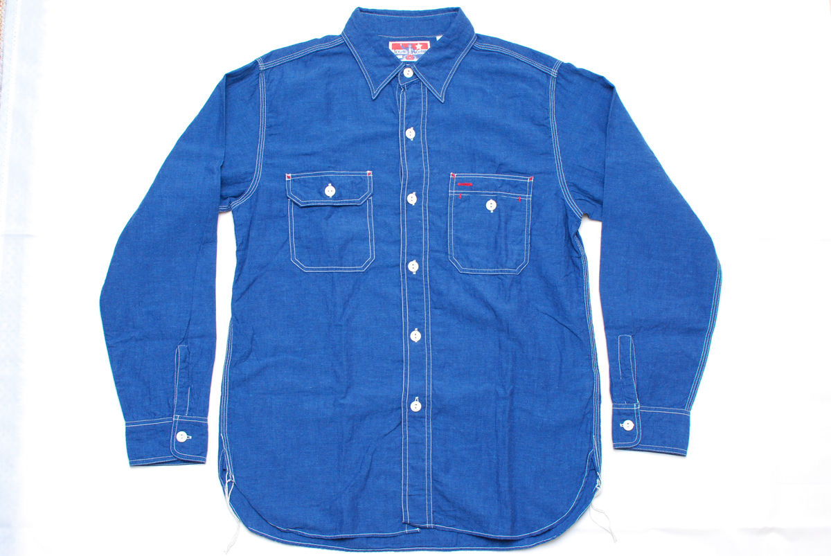 Sugar Cane Uncle Sam Shirt M 15 - 15 1/2