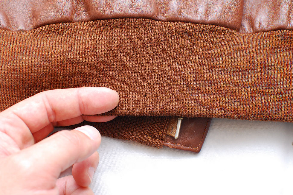 Thumbnail: WW2 Vintage REPRO Rough Wear Horse Hide A-2 Jacket 40