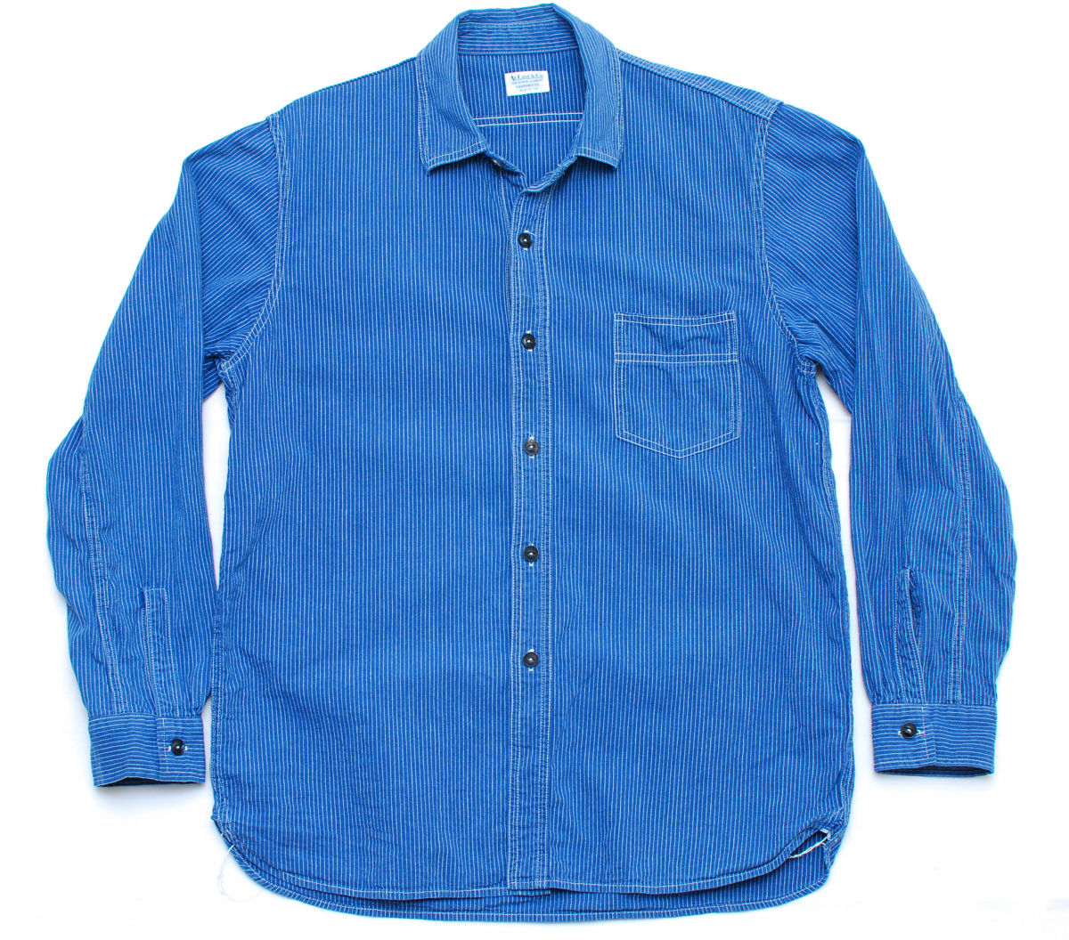 At Last Co. Stripe Shirt 15 1/2