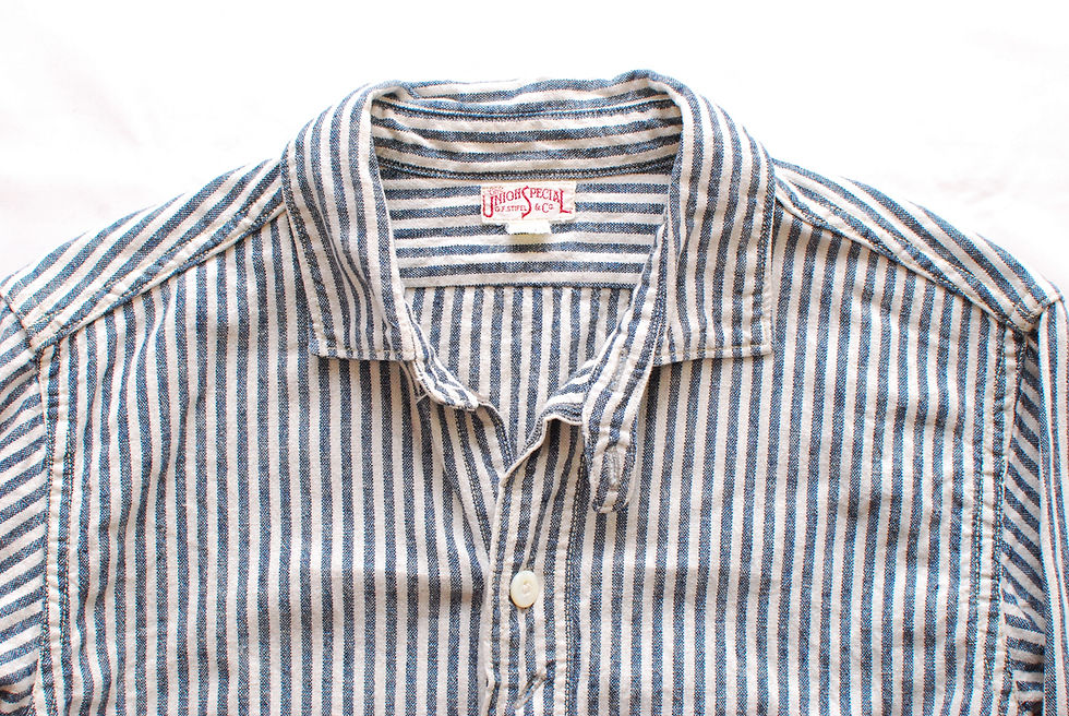 Thumbnail: Freewheelers Union Special Stripe Shirt 15