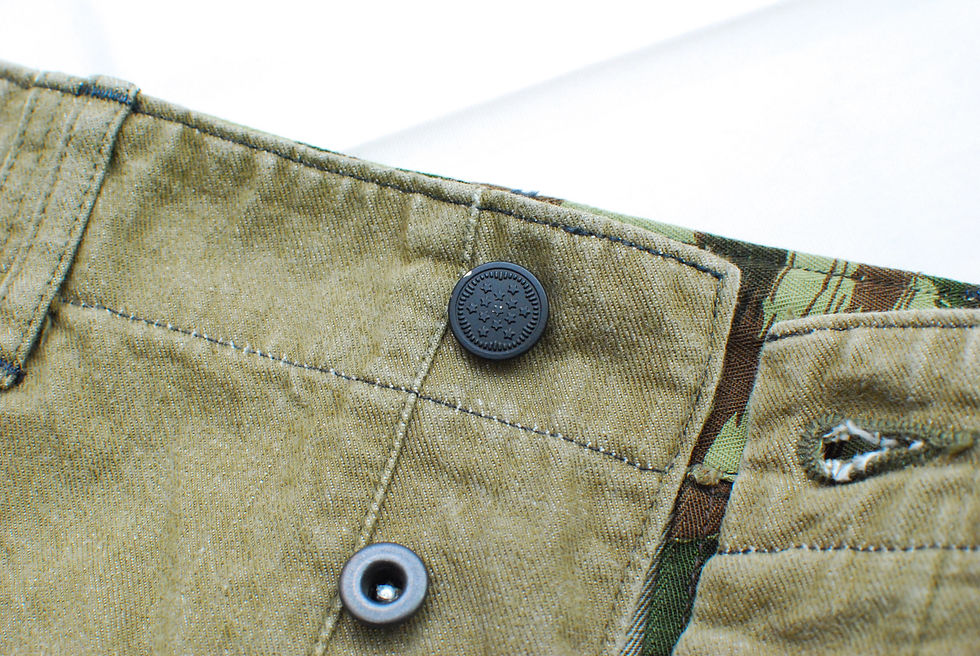 Thumbnail: Mister Freedom Garrison Twill Pants Trousers w32