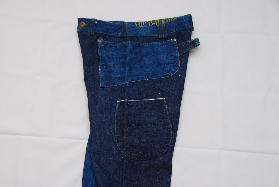 Thumbnail: Mister Freedom 7161MD Sugar Cane 50% x Cotton 50% Pants W32